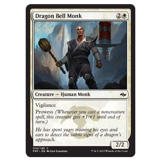 Magic the Gathering - Fate Reforged - Dragon Bell Monk - 10/185