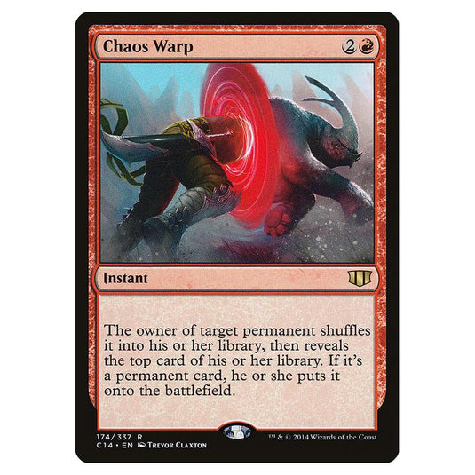 Magic The Gathering - Commander 2014 - Chaos Warp - 174