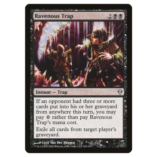 Magic The Gathering - Zendikar - Ravenous Trap - 109/249