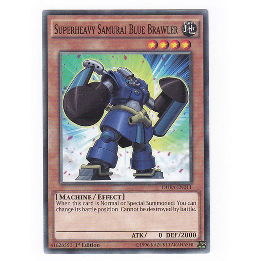 Yu-Gi-Oh! - Duelist Alliance - Superheavy Samurai Blue Brawler - 11/99
