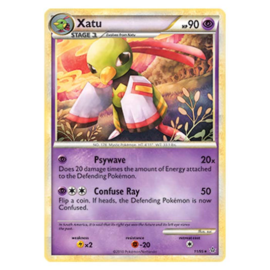 Pokemon - HGSS - Unleashed - Xatu 11/95