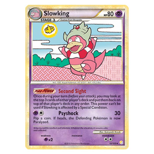 Pokemon - HGSS - Slowking - 12/123