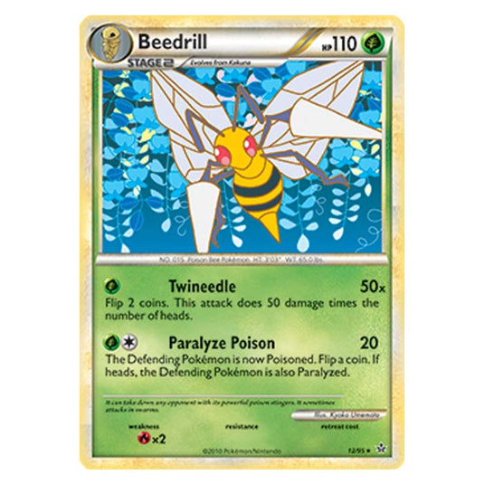 Pokemon - HGSS - Unleashed - Beedrill 12/95