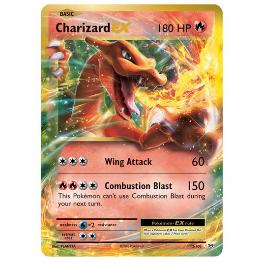 Pokemon - XY Evolutions - Charizard EX - 12/108