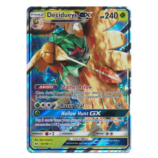 Pokemon - Sun & Moon - Base Set - Decidueye-GX - 12/149