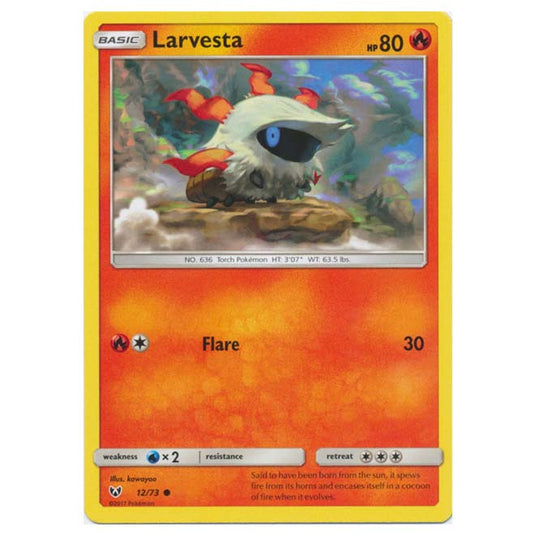 Pokemon - Shining Legends - Larvesta - 12/73