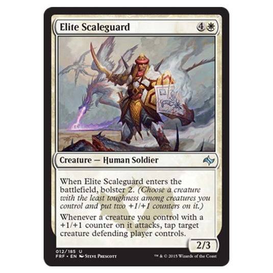 Magic the Gathering - Fate Reforged - Elite Scaleguard - 12/185