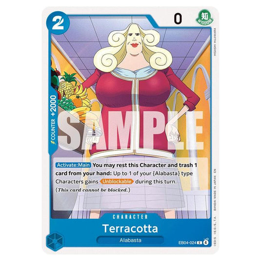 One Piece - OP14 - The Azure Sea's Seven - Terracotta - EB04-024