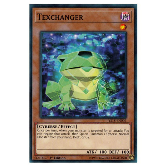 Yu-Gi-Oh! - Starter Deck - Codebreaker - Texchanger (Common) YS18-EN002