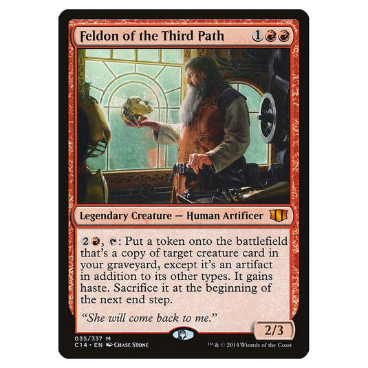 Magic The Gathering - Commander 2014 - Feldon Of The Third Path - 35