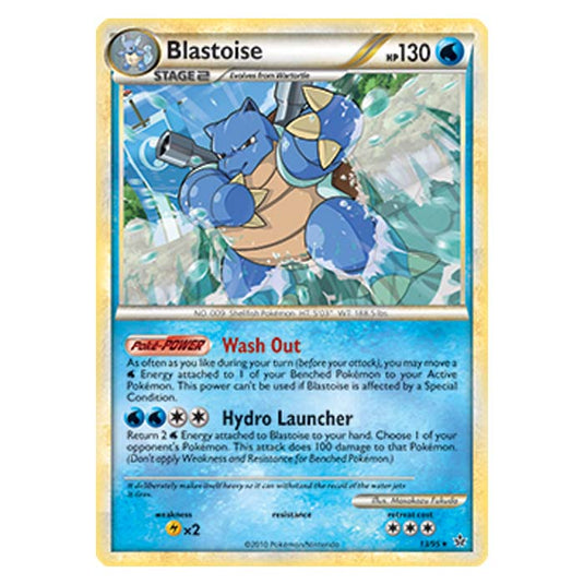 Pokemon - HGSS - Unleashed - Blastoise 13/95