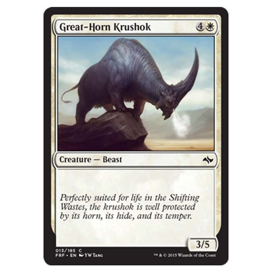 Magic the Gathering - Fate Reforged - Great Horn Krushok - 13/185