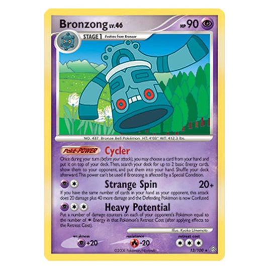 Pokemon - Diamond And Pearl Stormfront - Bronzong - 13/100