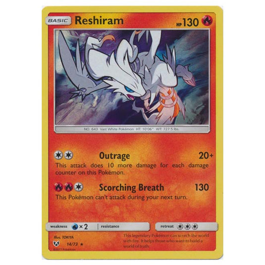 Pokemon - Shining Legends - Reshiram - 14/73