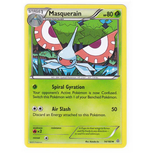 Pokemon - XY Primal Clash - Masquerain - 14/160