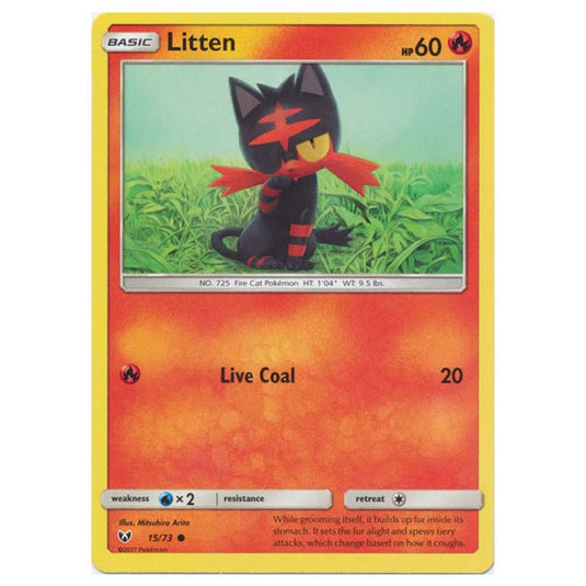 Pokemon - Shining Legends - Litten - 15/73