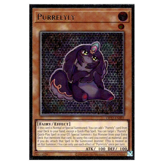 Yu-Gi-Oh! - OTS Tournament Pack 22 - Purrelyly (Ultimate Rare) OP22-EN001
