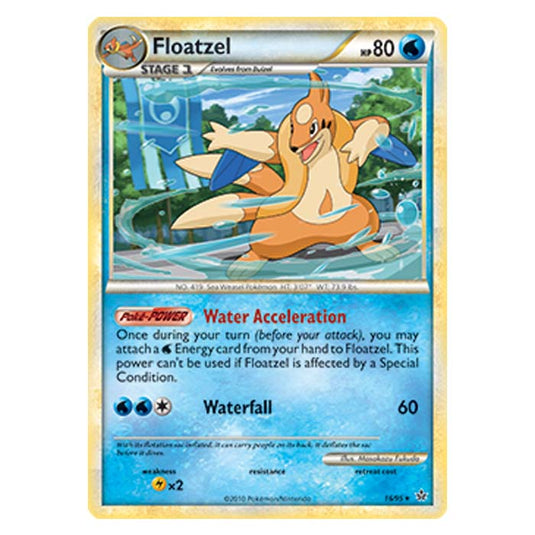 Pokemon - HGSS - Unleashed - Floatzel 16/95