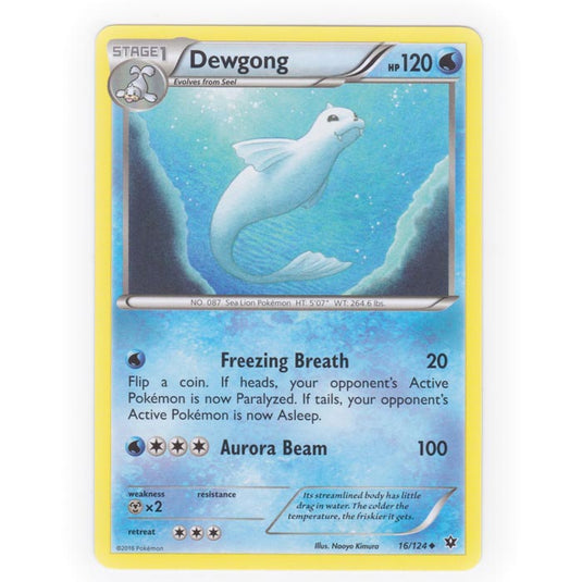 Pokemon - XY - Fates Collide - Dewgong - 16/124