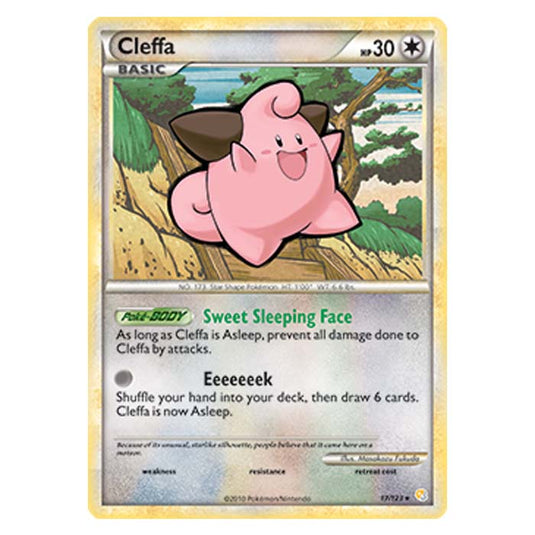 Pokemon - HGSS - Cleffa - 17/123