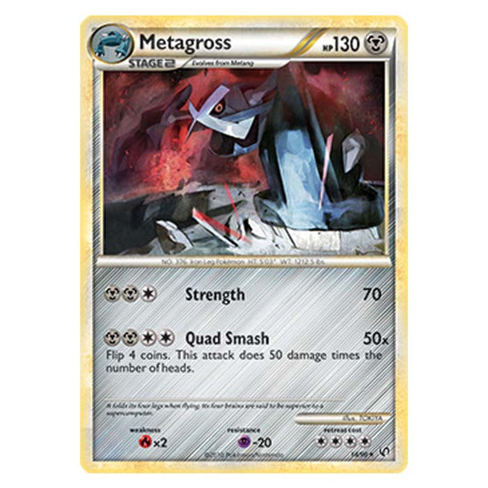 Pokemon - HGSS Undaunted - Metagross - 18/90