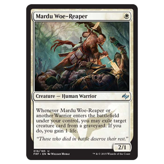 Magic the Gathering - Fate Reforged - Mardu Woe Reaper - 18/185