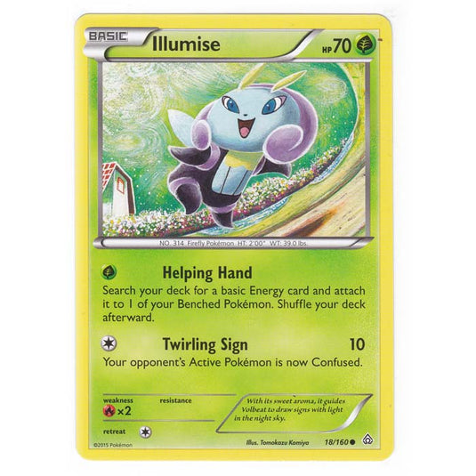 Pokemon - XY Primal Clash - Illumise - 18/160