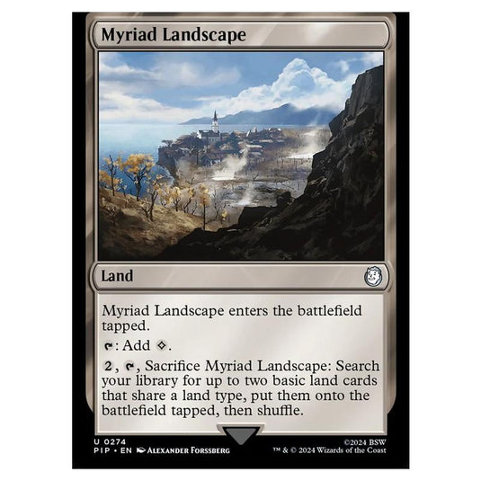 Magic The Gathering - Universes Beyond - Fallout - Myriad Landscape - 0274