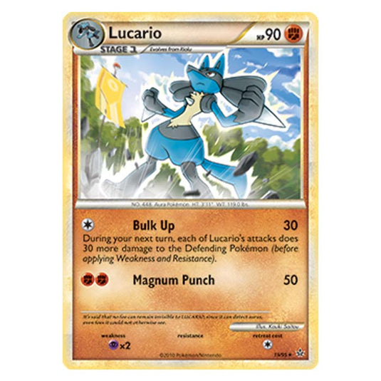 Pokemon - HGSS - Unleashed - Lucario 19/95