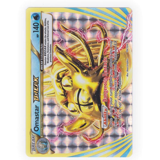 Pokemon - XY - Fates Collide - Omastar BREAK - 19/124 Pokemon - XY - Fates Collide - Omastar BREAK - 19/124