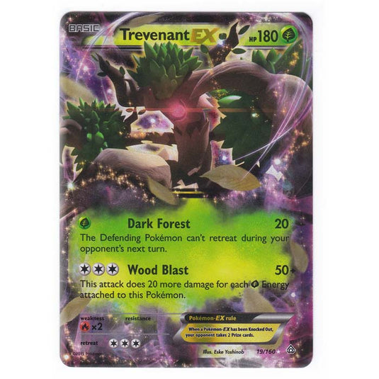 Pokemon - XY Primal Clash - Trevenant EX - 19/160