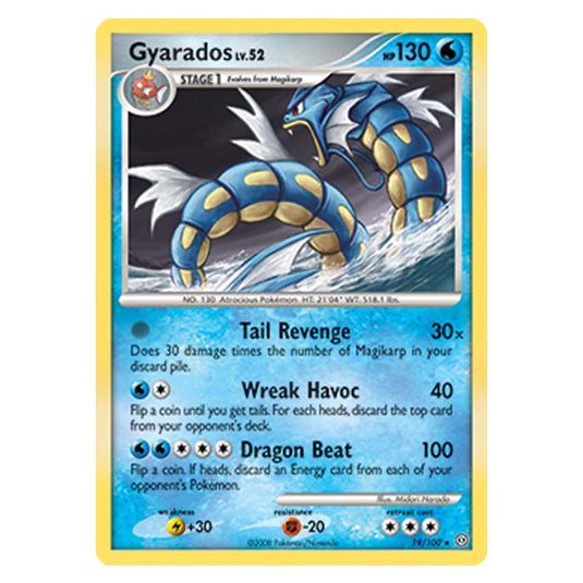 Pokemon - Diamond And Pearl Stormfront - Gyarados - 19/100