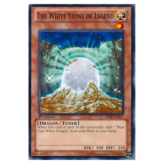 Yu-Gi-Oh! - Saga of Blue-Eyes White Dragon Structure Deck - The White Stone of Legend (Common) SDBE-EN013