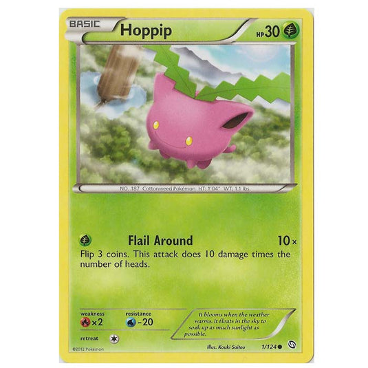 Pokemon - Black & White - Dragons Exalted - Hoppip - 1/124