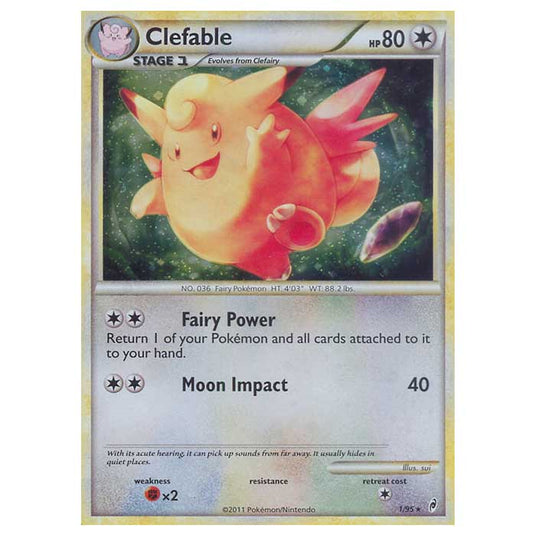 Pokemon - Call of Legends - Clefable 1/95