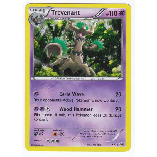 Pokemon - XY - XY Black Star Promos - Trevenant - XY14