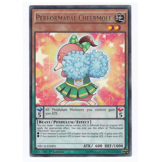 Yu-Gi-Oh! - The New Challengers - Performapal Cheermole - 1/99