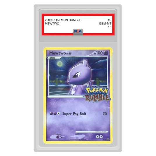 Pokemon - Pokemon Rumble - Mewtwo - 9/16 (Graded Card)
