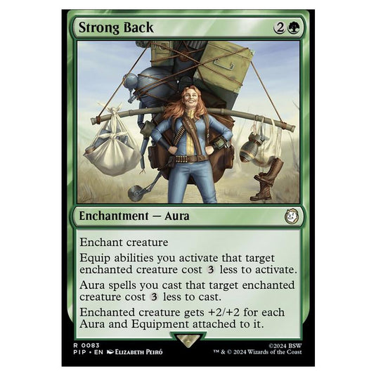Magic The Gathering - Universes Beyond - Fallout - Strong Back - 0083