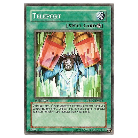 Yu-Gi-Oh! - Crossroads of Chaos - Teleport (Common) CSOC-EN055
