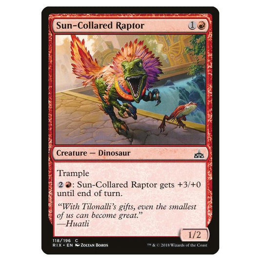 Magic The Gathering - Rivals Of Ixalan - Sun-collared Raptor - 118/196 (Foil)