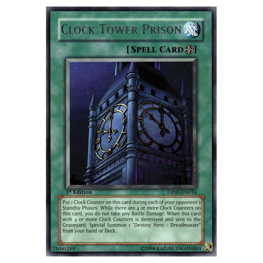 Yu-Gi-Oh! - Duelist Pack - Aster Phoenix - Clock Tower Prison (Rare) DP05-EN016