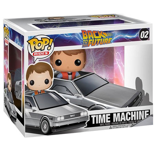 Funko POP! - Back To The Future - #02 Delorean Car & Marty Action Figures Set