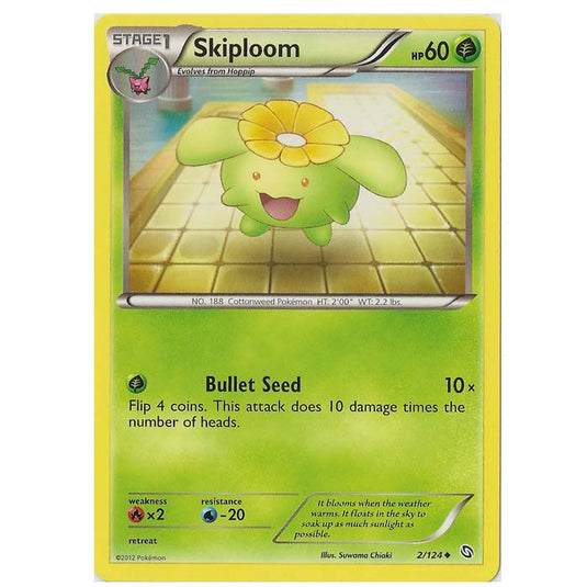 Pokemon - Black & White - Dragons Exalted - Skiploom - 2/124