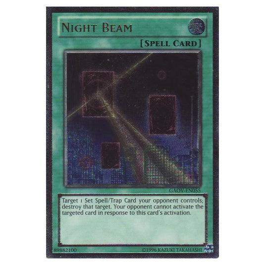 Yu-Gi-Oh! - Galactic Overlord - Night Beam (Ultimate Rare) GAOV-EN055