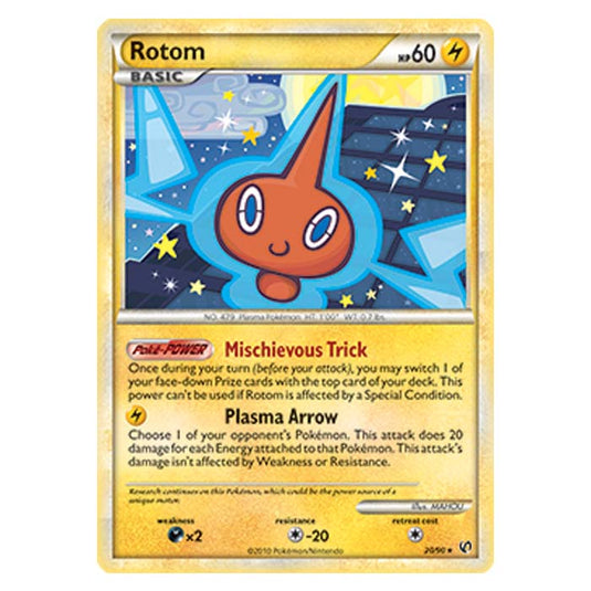 Pokemon - HGSS Undaunted - Rotom - 20/90