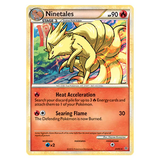 Pokemon - HGSS - Unleashed - Ninetales 20/95