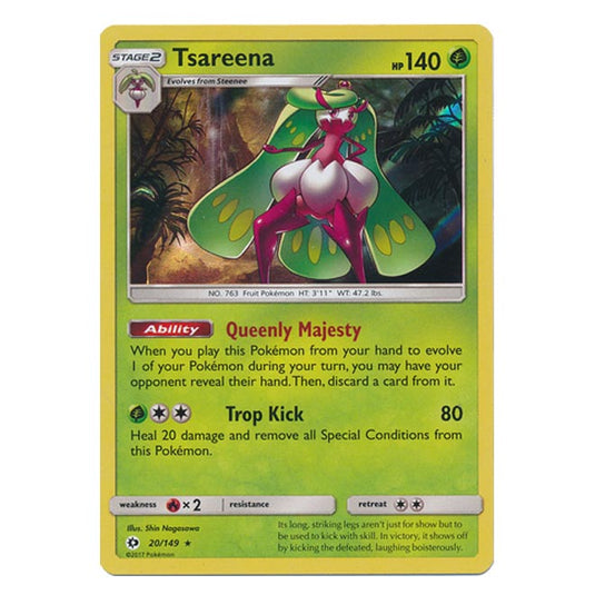 Pokemon - Sun & Moon - Base Set - Tsareena - 20/149