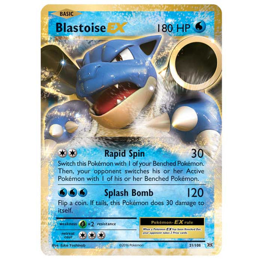 Pokemon - XY Evolutions - Blastoise EX - 21/108