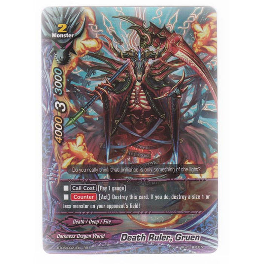 Future Card Buddyfight - Break To The Future - Death Ruler Gruen - 21/135